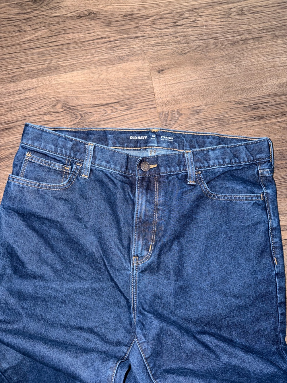Old Navy  Dark Blue Straight Jeans